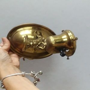 Gorgeous Antique Brass Sconce